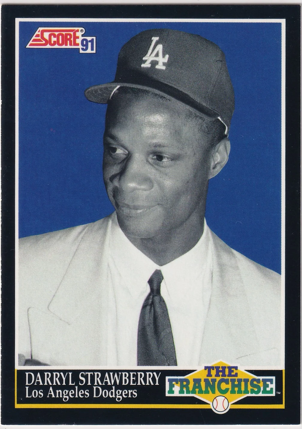 Darryl Strawberry 1991 Score #864 baseball card - Front
