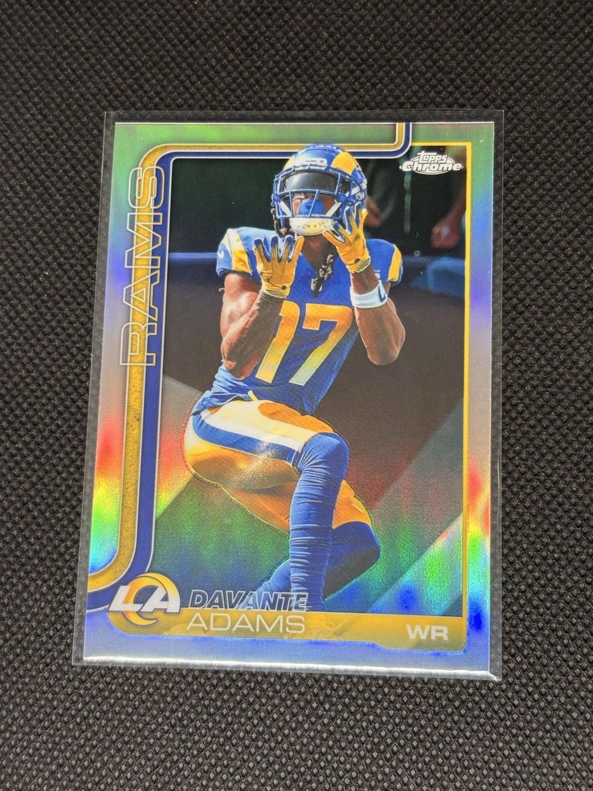 Davante Adams 2025 Topps Chrome Football card