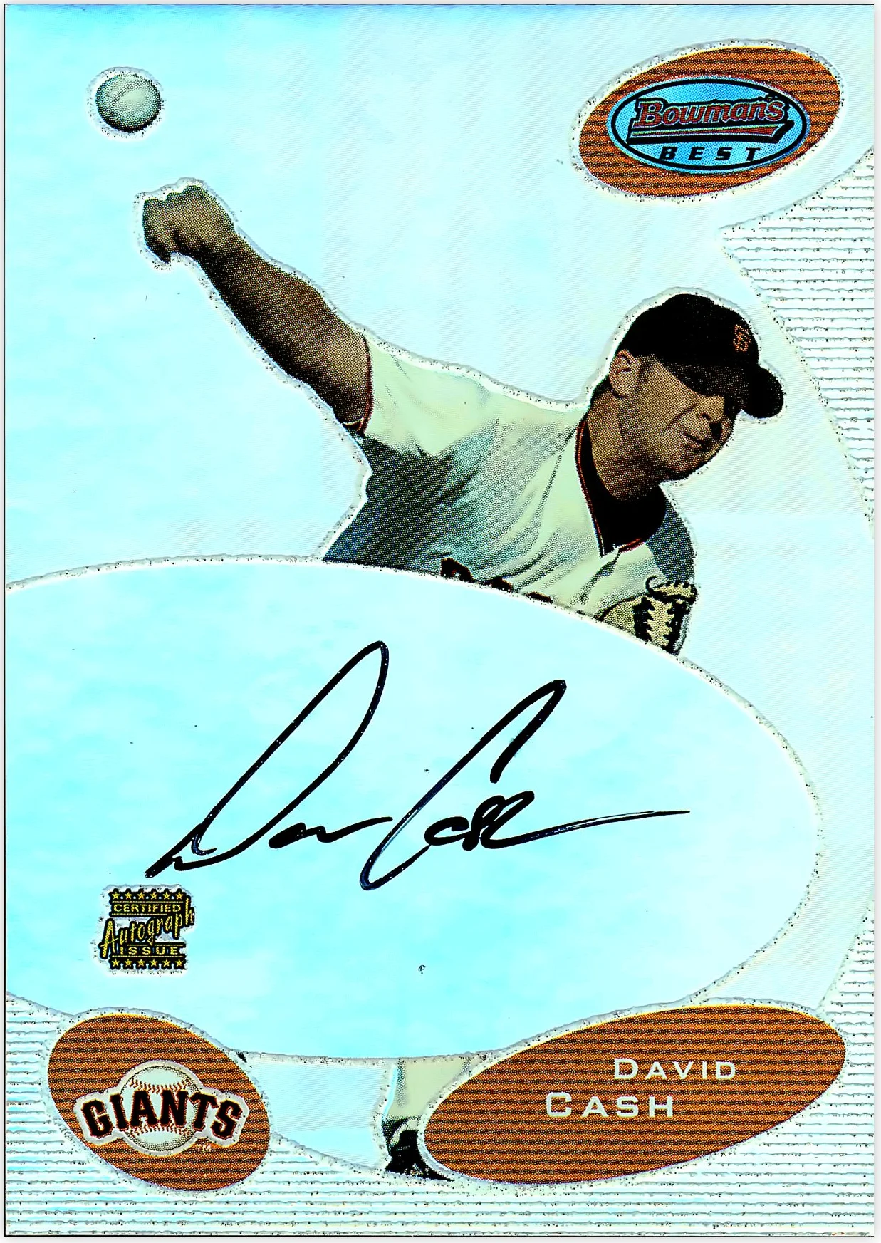 David Cash 2003 Bowman's Best #BB-DC baseball rookie card - Front