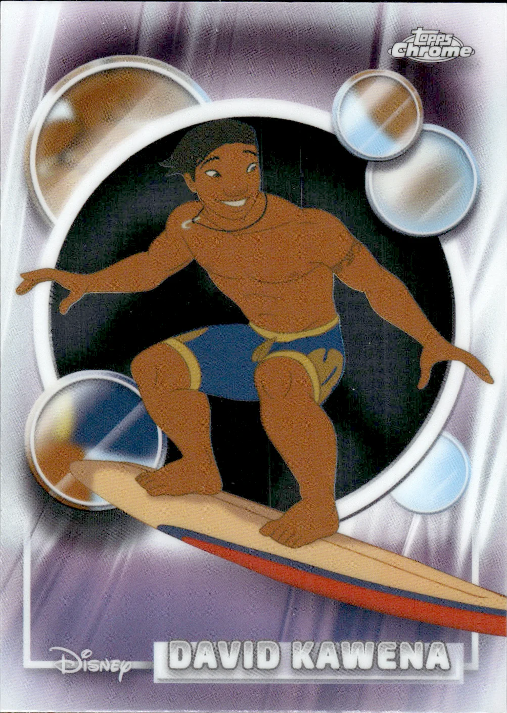 David Kawena #152 2026 Topps Disney Chrome trading card - Front