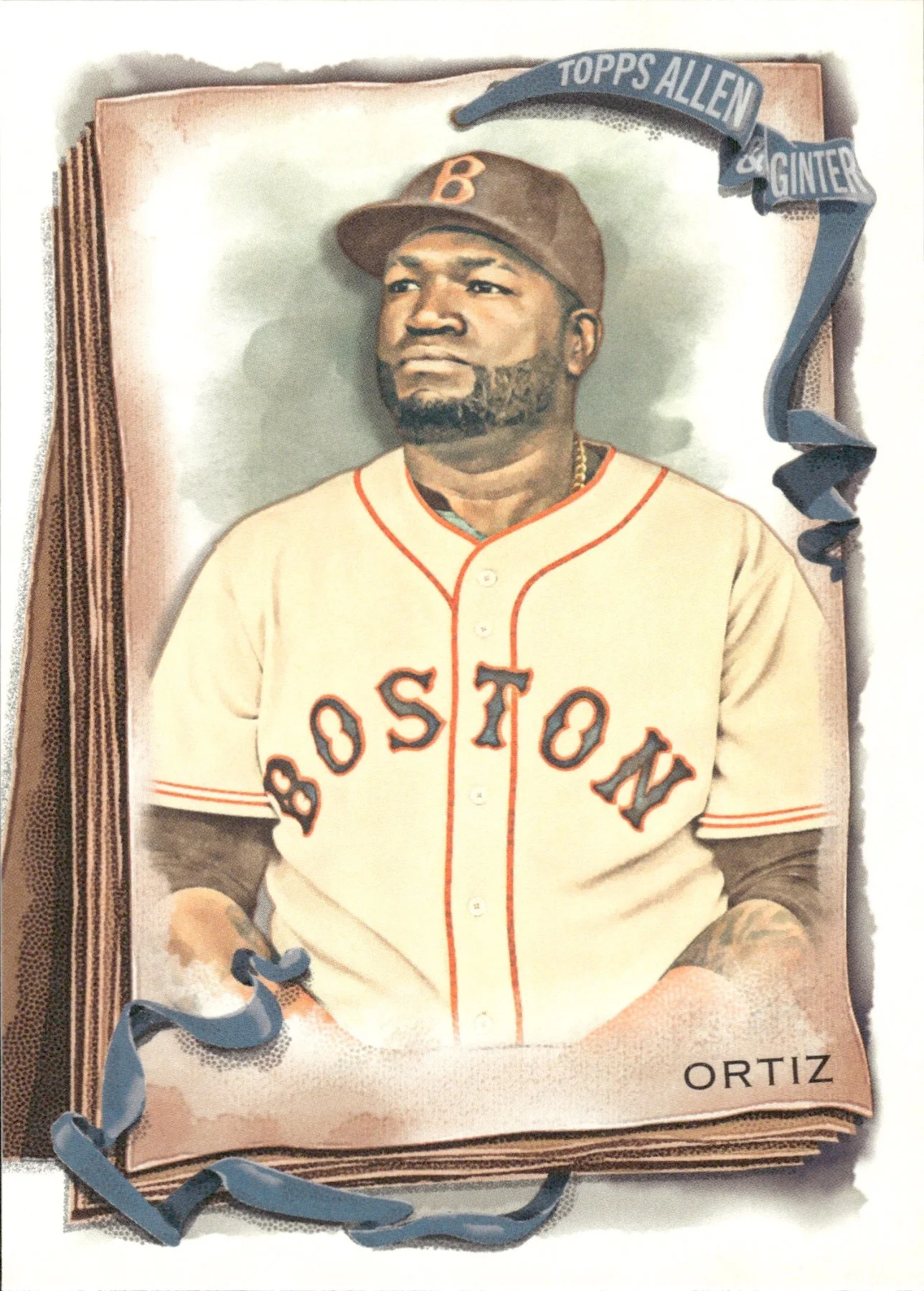 David Ortiz #33 2026 Topps Allen & Ginter The World's Champions trading card - Front