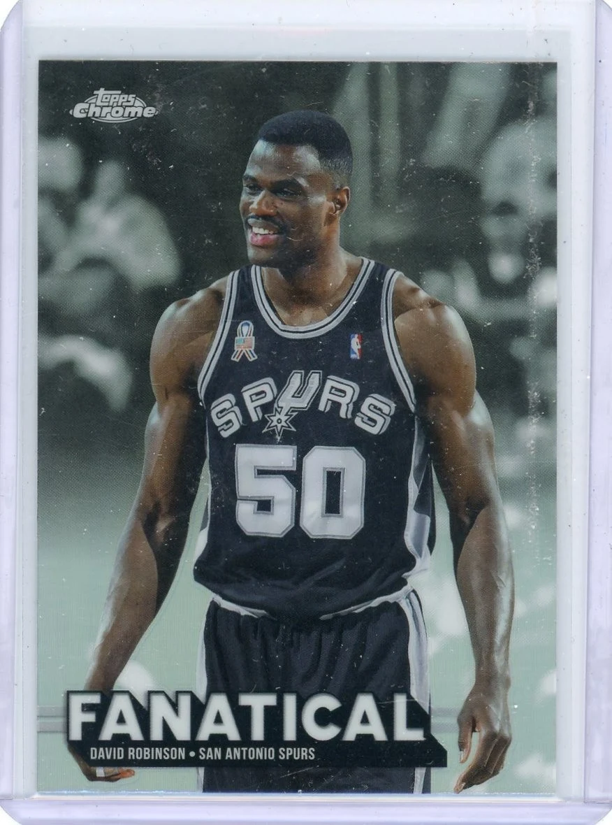 David Robinson 2025-26 Topps Chrome card