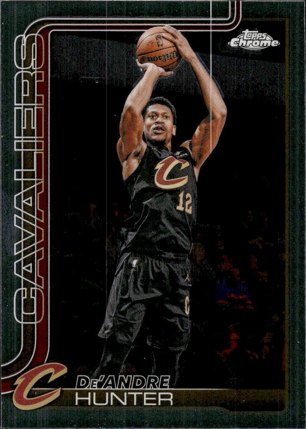 De'Andre Hunter #74 2025 Topps Chrome Update Basketball basketball card - Front