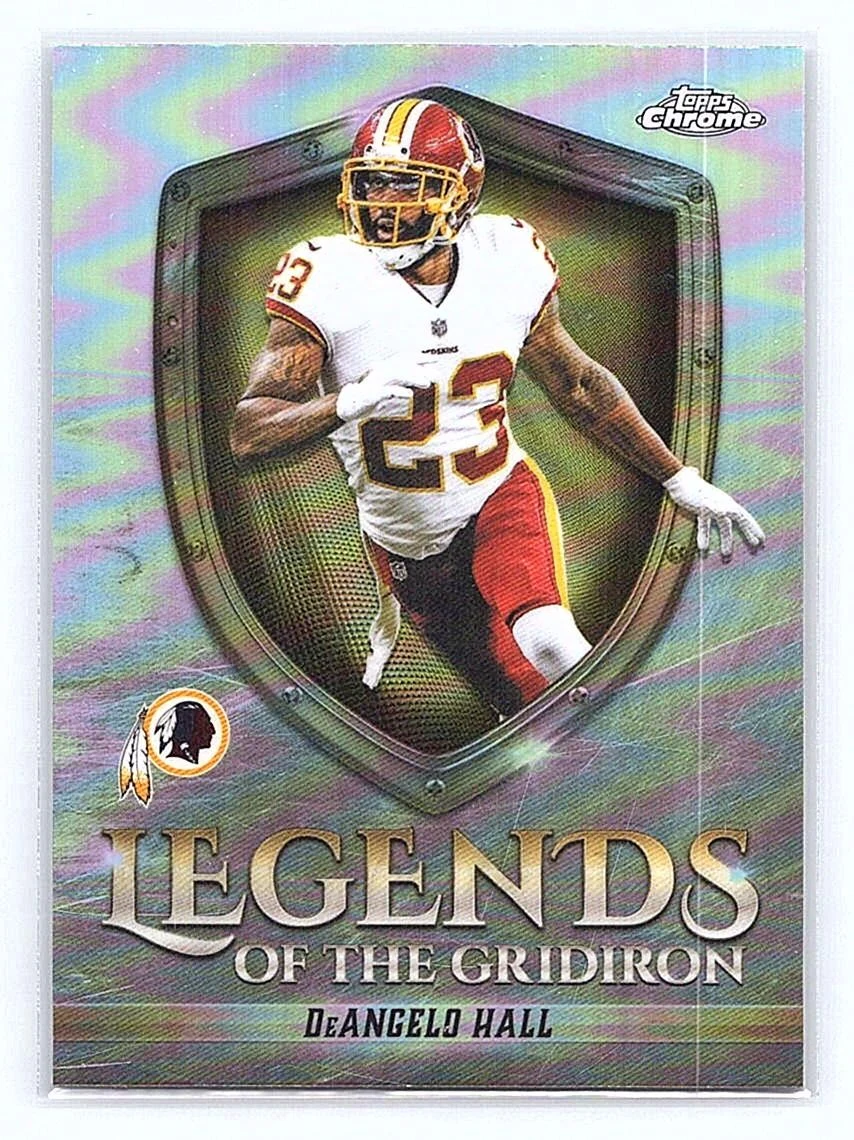 DeAngelo Hall 2025 Topps Chrome Football card