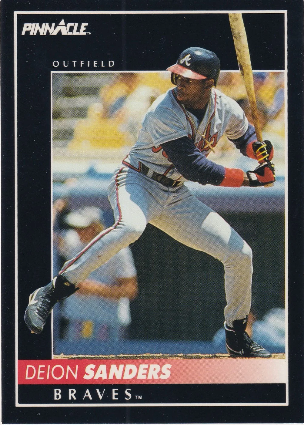 Deion Sanders 2006 1992 Pinnacle #170 baseball card - Front