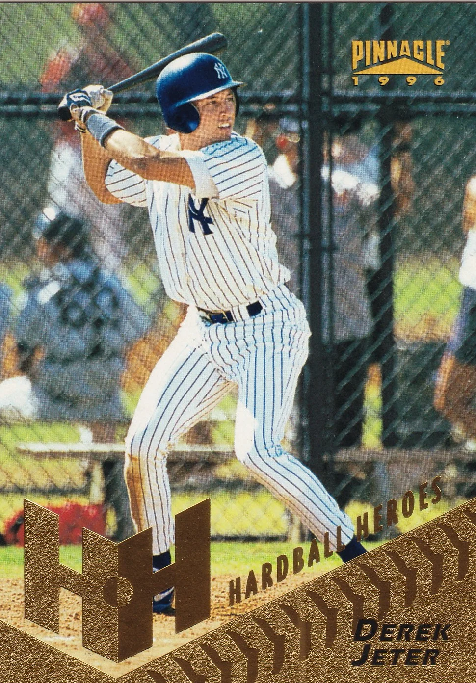 Derek Jeter 1996 Pinnacle #279 baseball card - Front