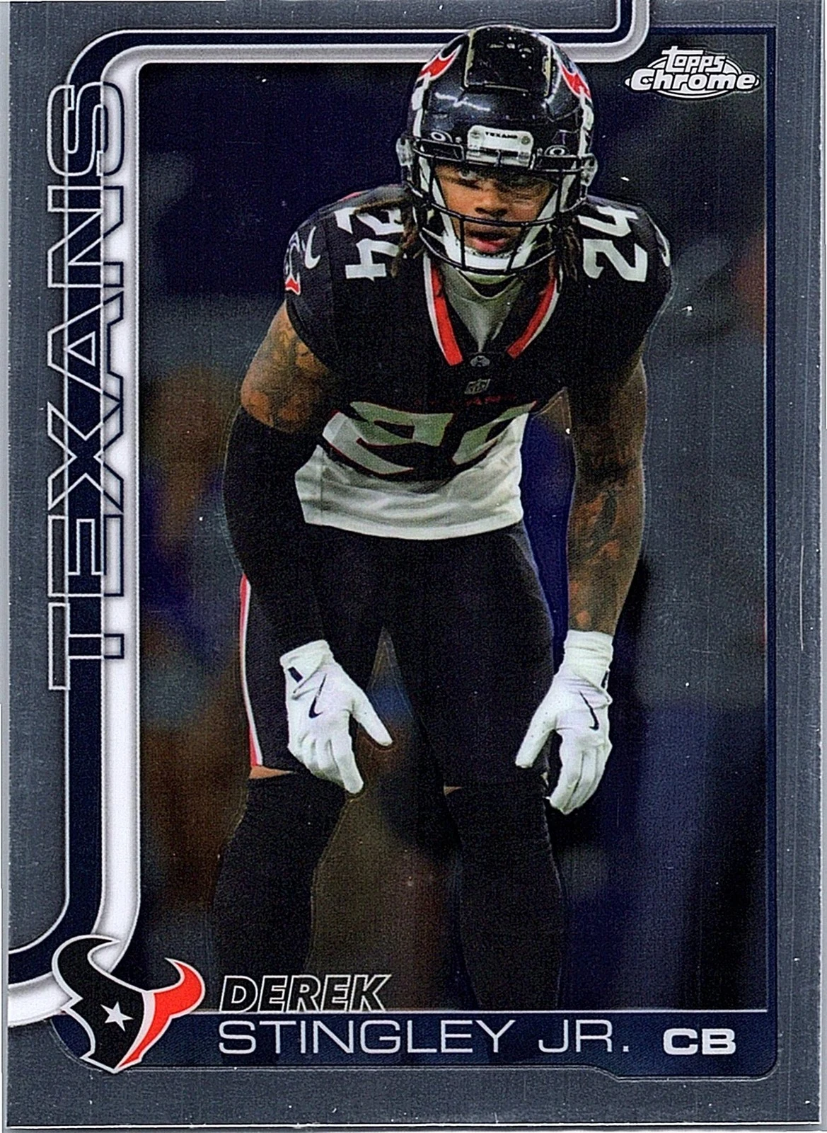 Derek Stingley Jr. 2025 Topps Chrome Football card
