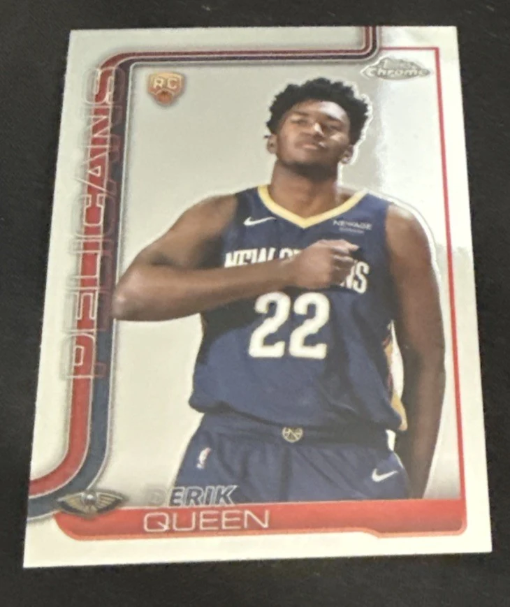 Derik Queen 2025-26 Topps Chrome card