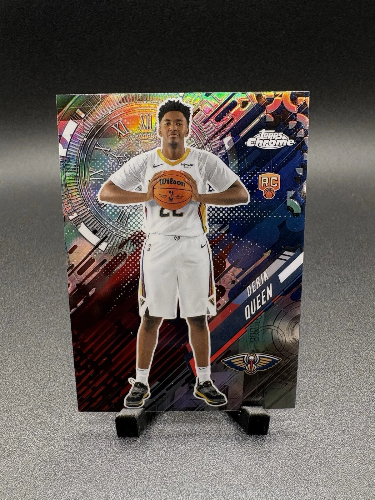 Derik Queen 2025 Topps Chrome Basketball card