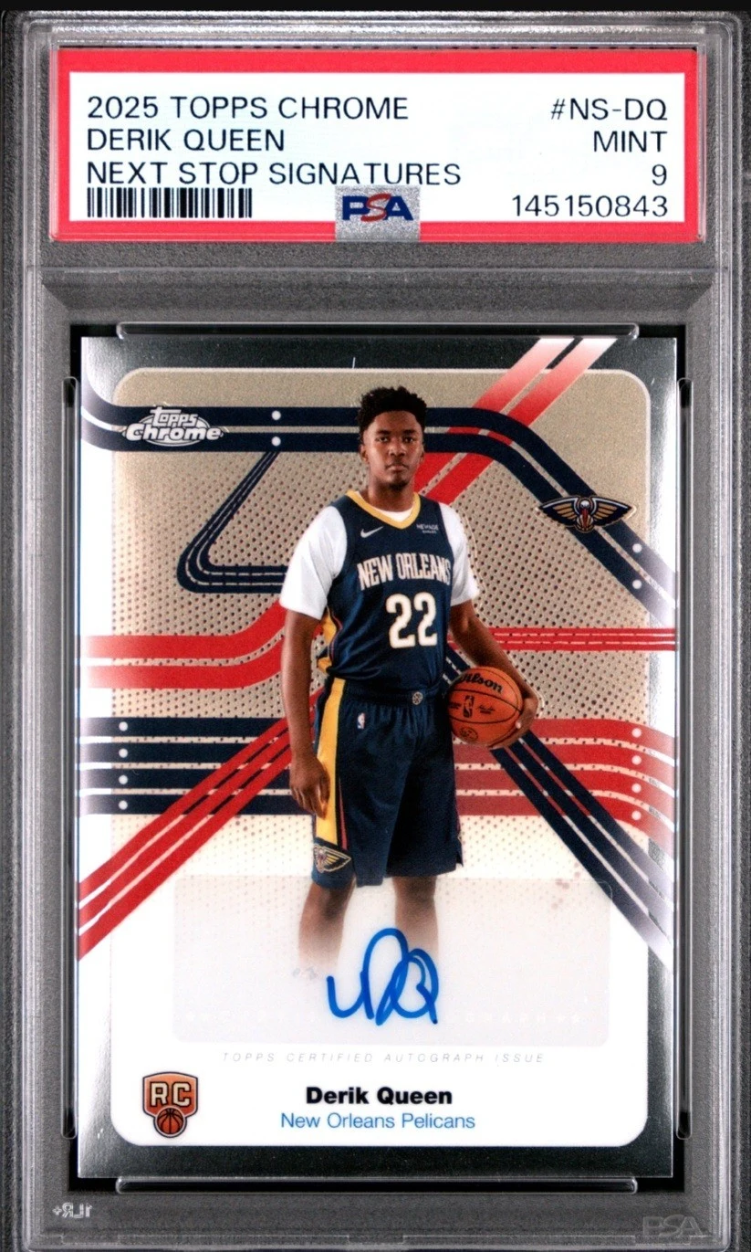 Derik Queen 2025 Topps Chrome Basketball card