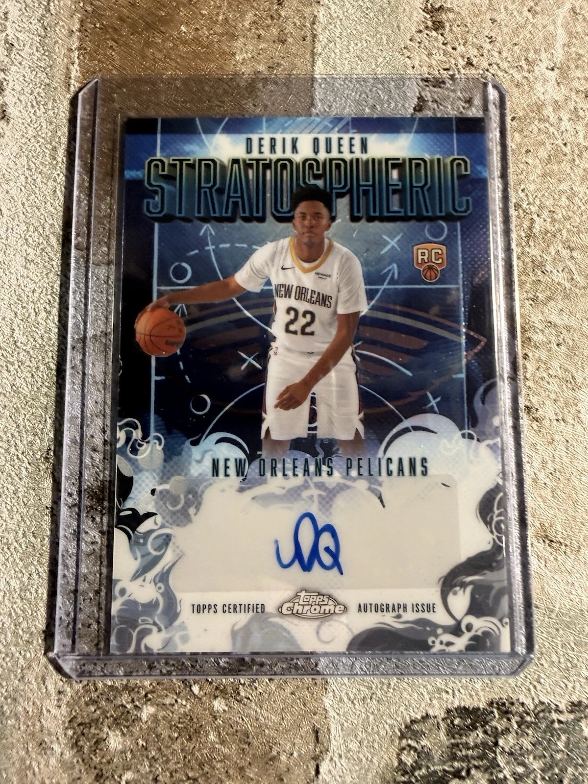 Derik Queen 2025 Topps Chrome Basketball card