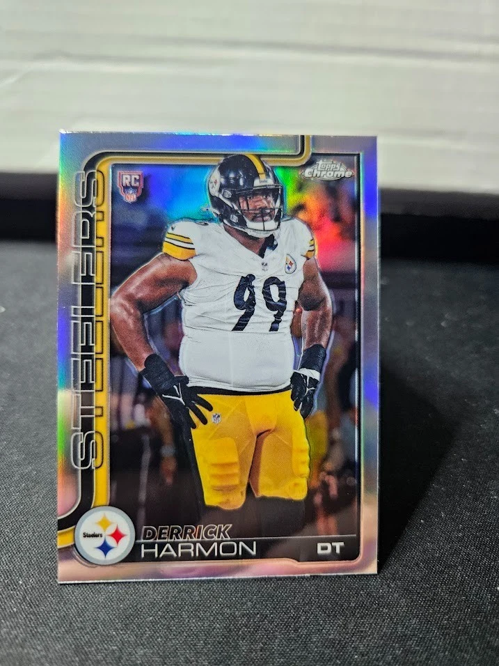 Derrick Harmon 2025 Topps Chrome Football card