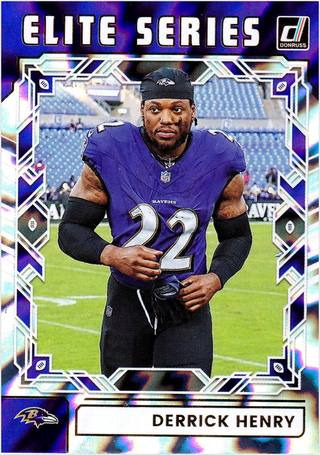 Derrick Henry 2025 Donruss #TES-DHE The Elite Series football card - Front