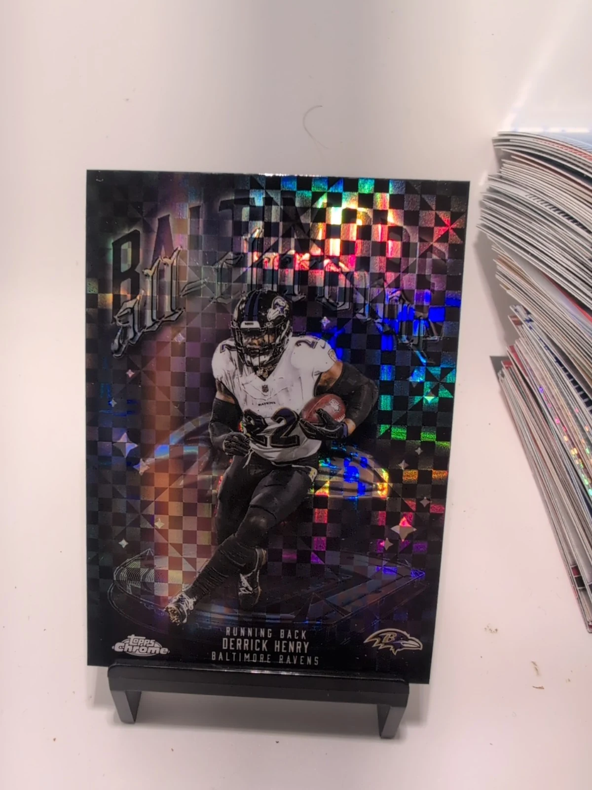 Derrick Henry 2025 Topps Chrome Football card