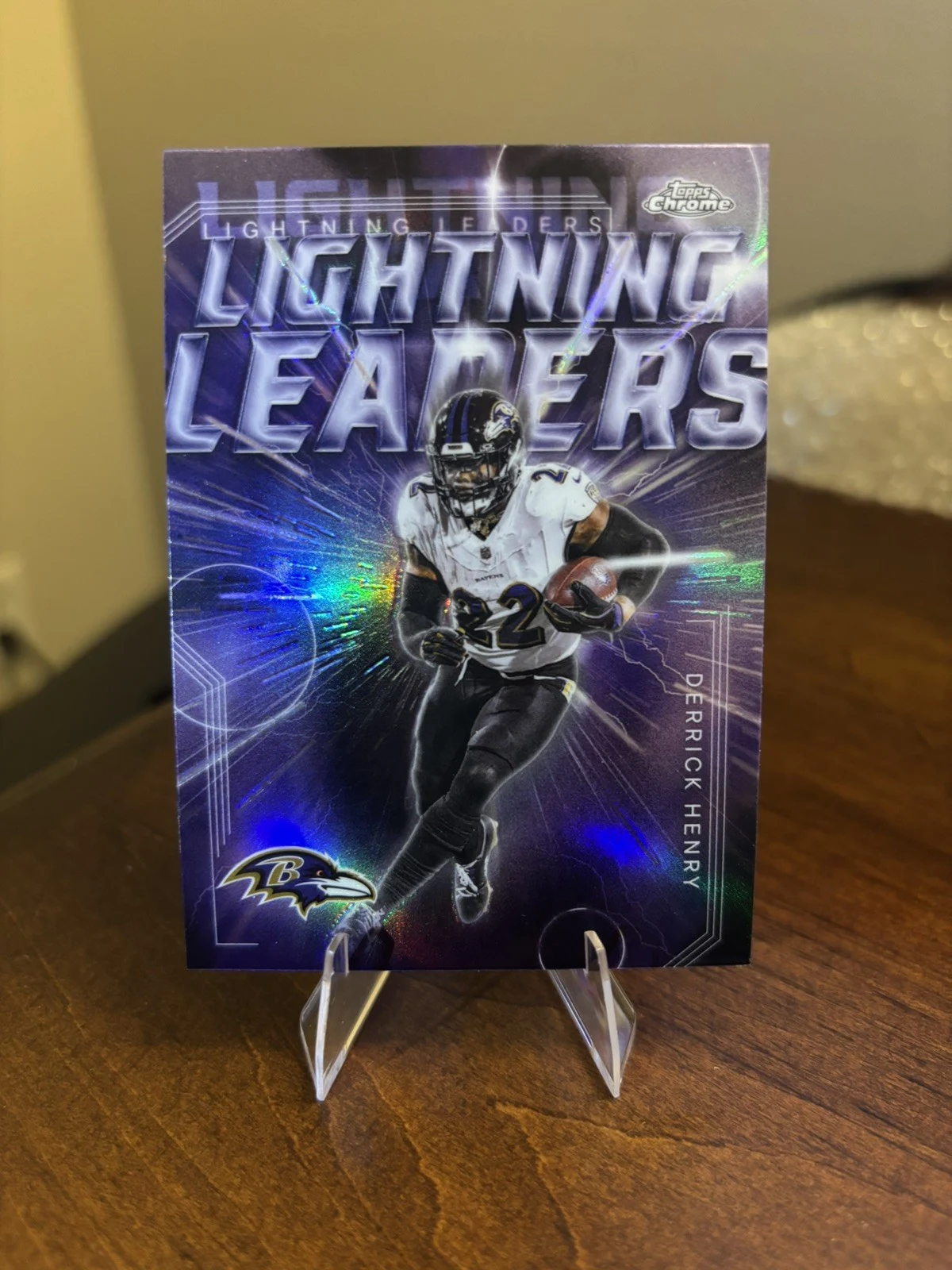 Derrick Henry 2025 Topps Chrome Football card