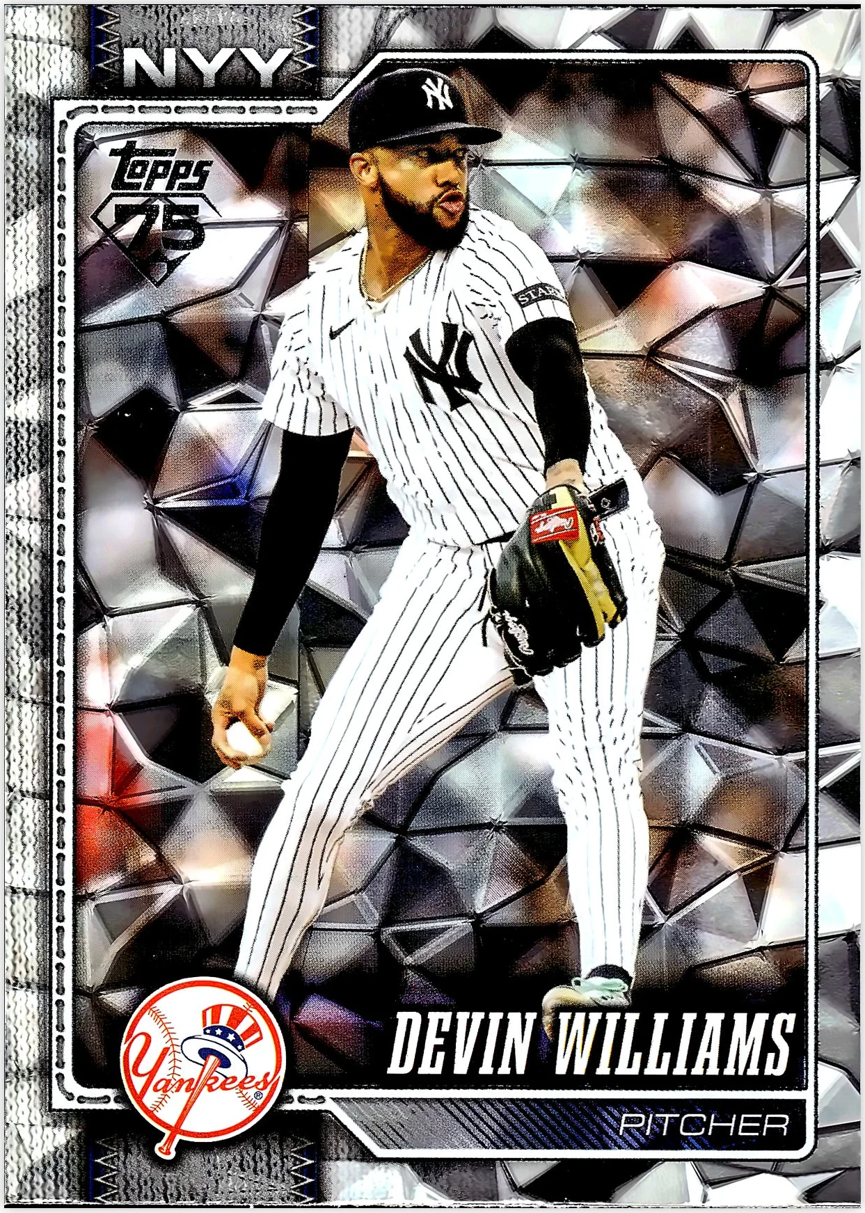 Devin Williams 2026 Topps #239 Diamante Foil baseball card - Front
