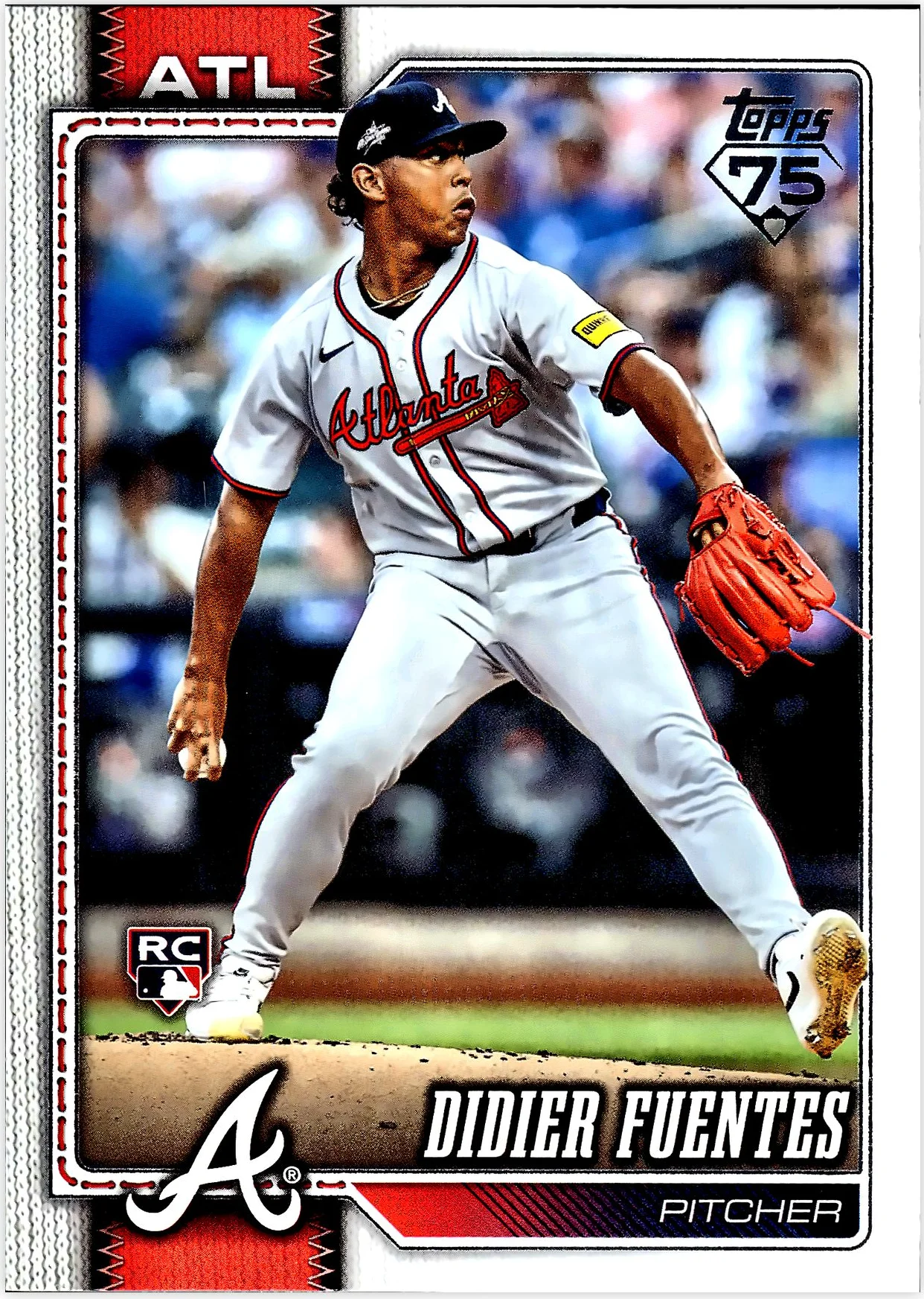 Didier Fuentes 2026 Topps #243 baseball rookie card - Front