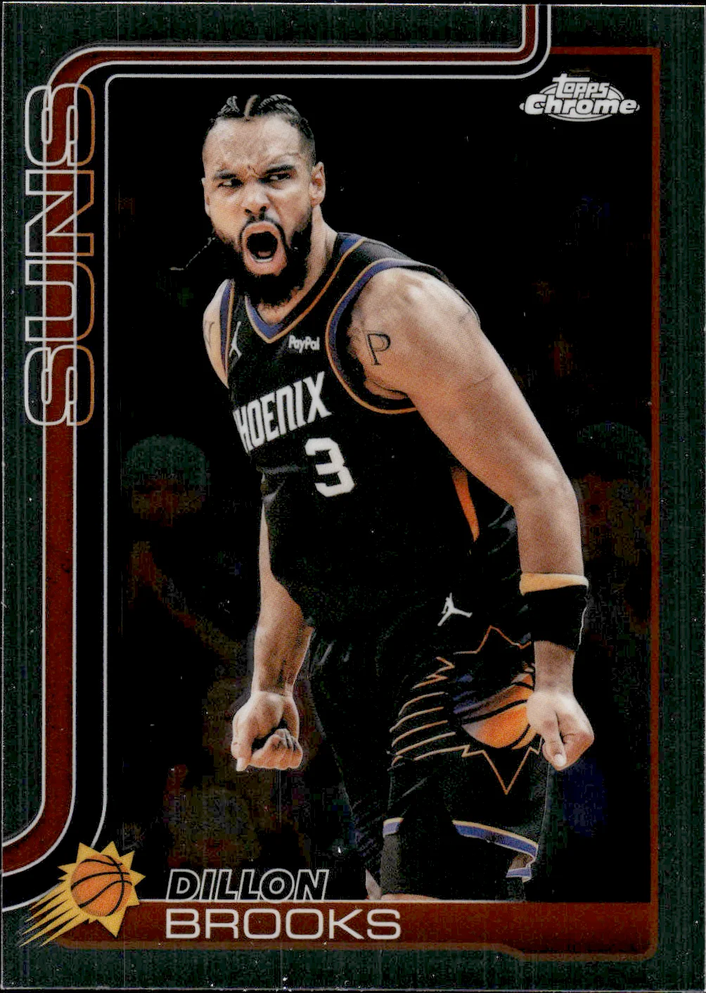 Dillon Brooks #117 2025 Topps Chrome Update Basketball basketball card - Front