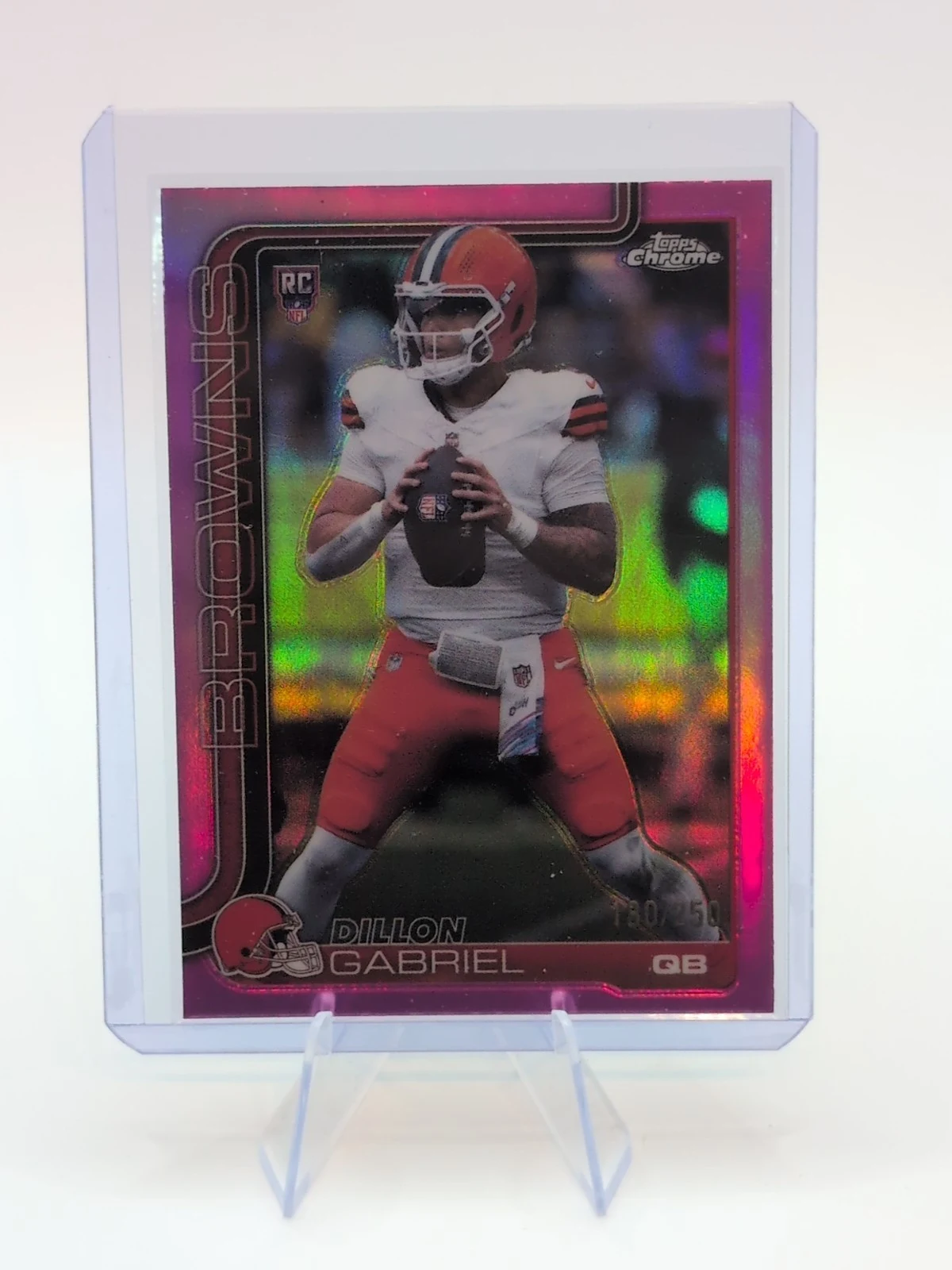 Dillon Gabriel 2025 Topps Chrome Football card