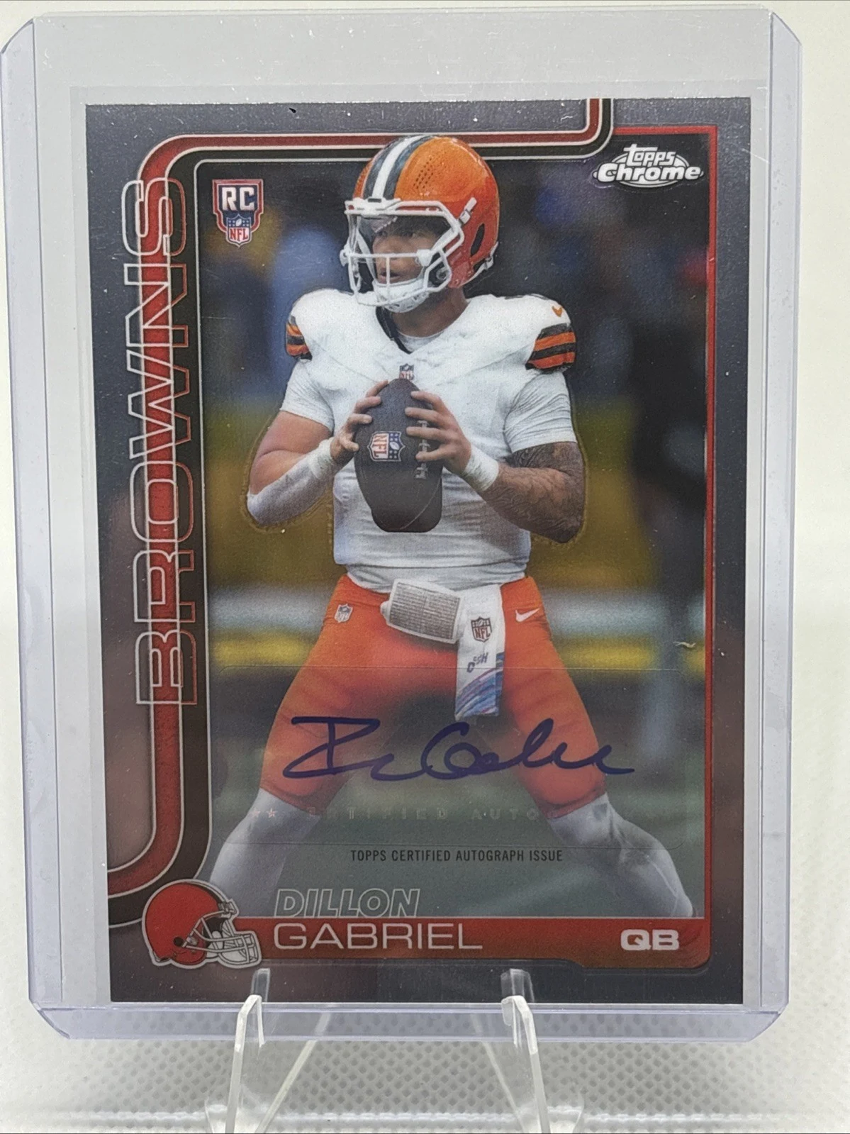 Dillon Gabriel 2025 Topps Chrome Football card