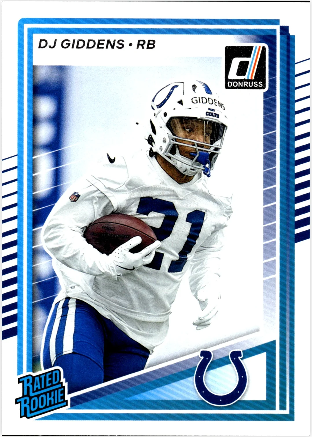 DJ Giddens Rookie Card 2025 Donruss #364 football rookie card - Front
