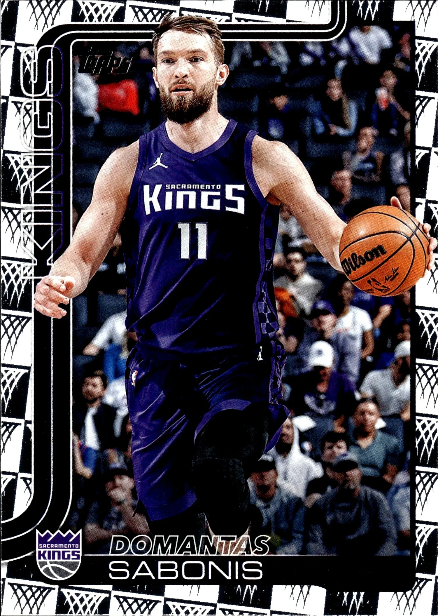 Domantas Sabonis 2025-26 Topps #167 Season Tip Off basketball card - Front