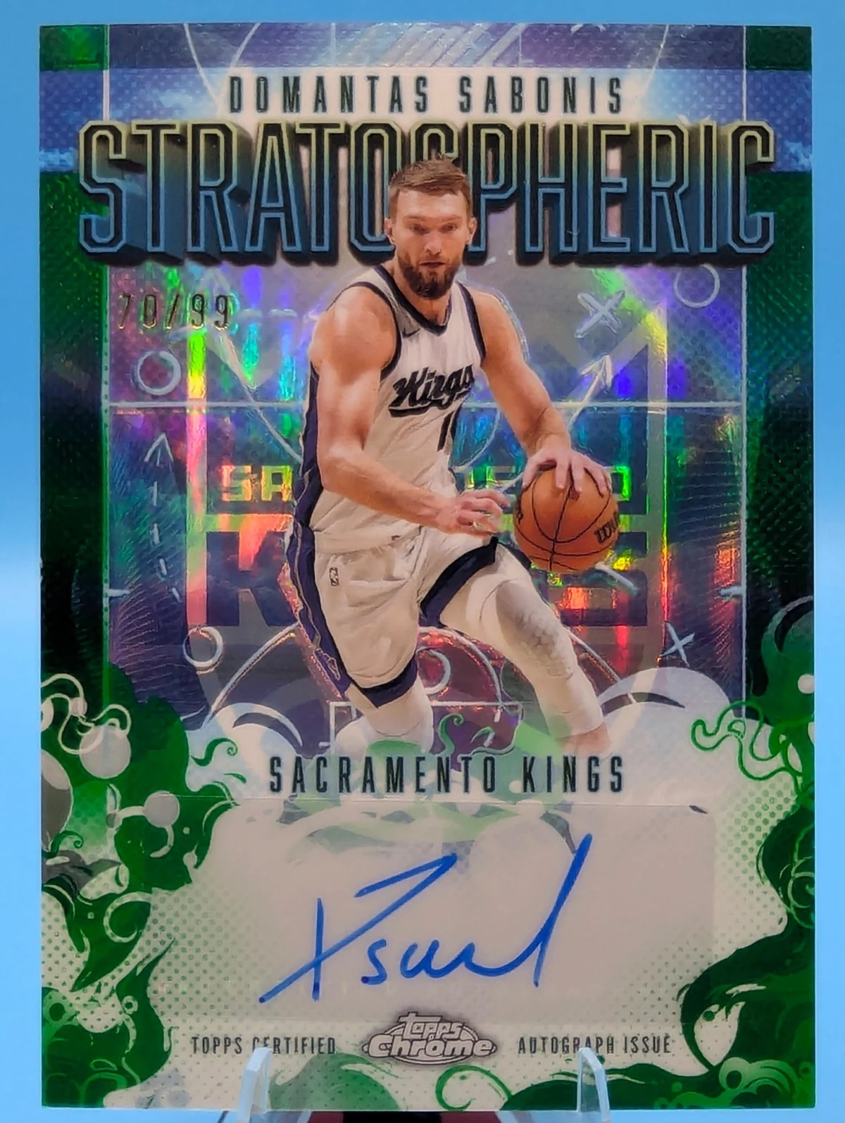 Domantas Sabonis 2025 Topps Chrome Basketball card