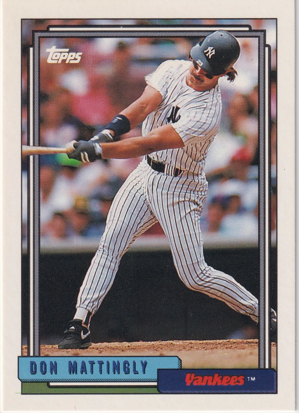 Don Mattingly 1992 Topps #300 baseball card - Front