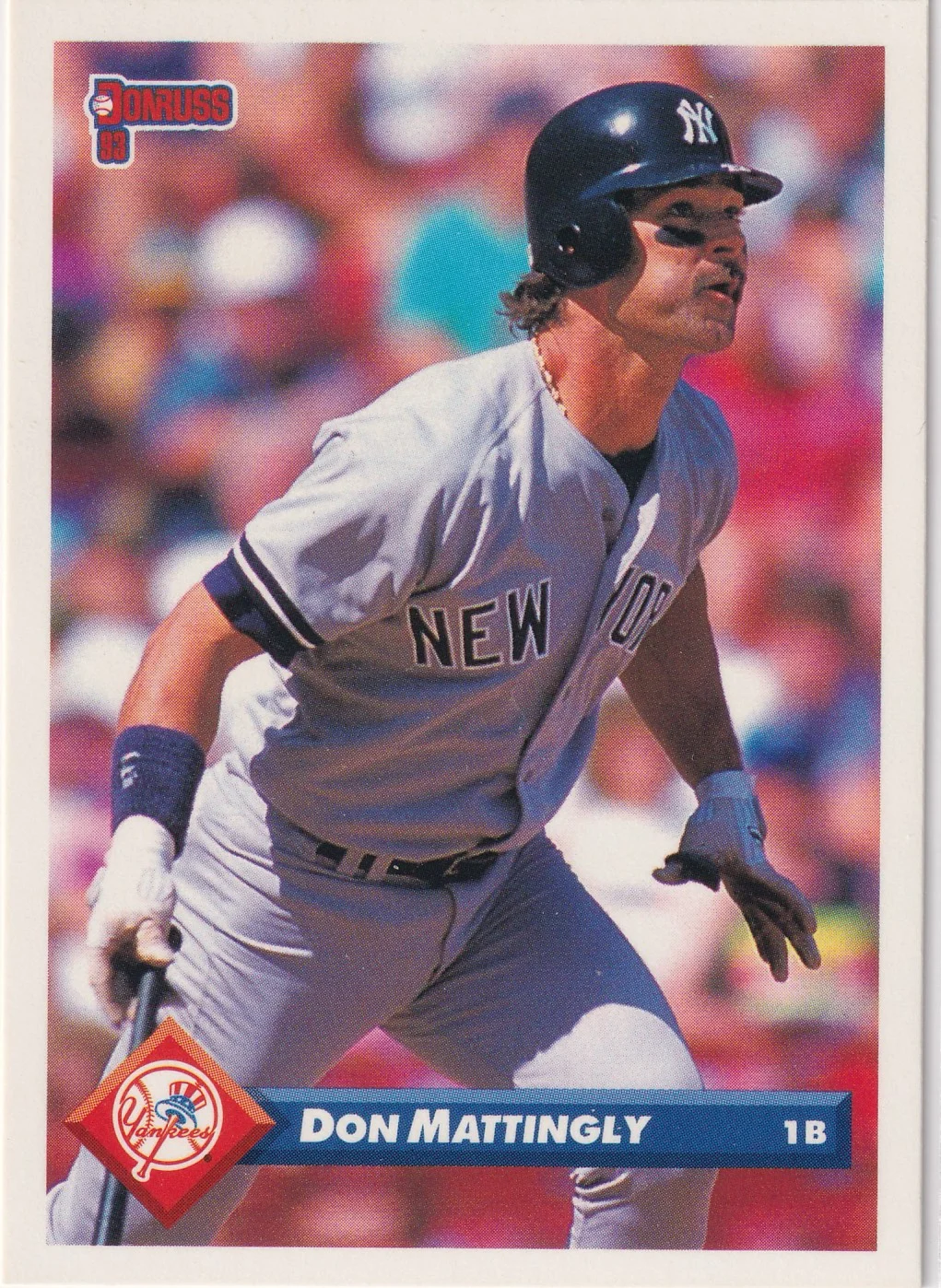 Don Mattingly 1993 Donruss #609 baseball card - Front