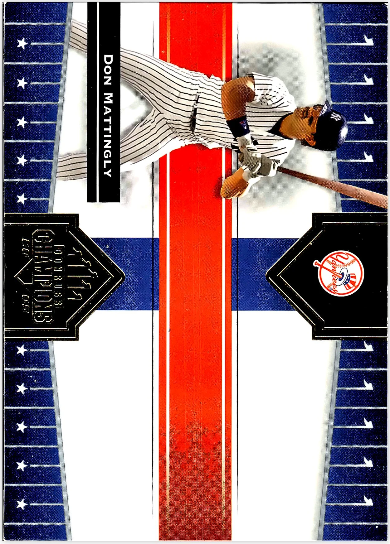 Don Mattingly 2005 Donruss Champions #96 baseball card - Front