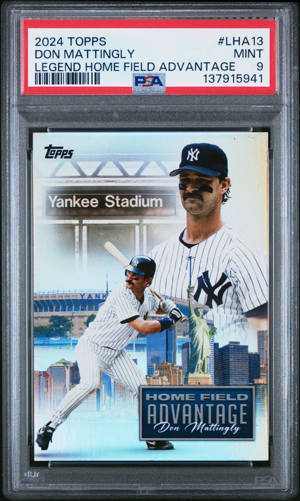 Don Mattingly #LHA-13 2024 Topps Update Series Baseball Legendary Home Field Advantage front