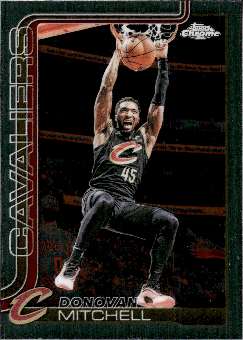Donovan Mitchell #19 2025 Topps Chrome Update Basketball basketball card - Front