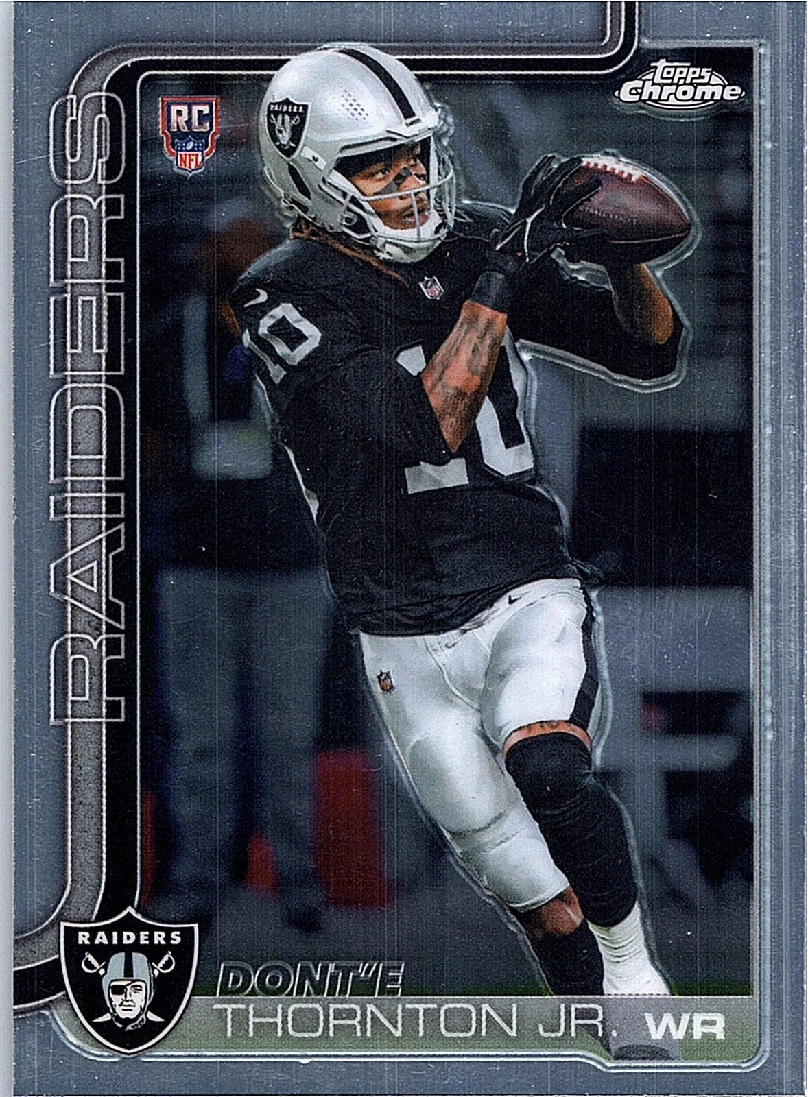 Dont'e Thornton Jr. 2025 Topps Chrome Football card