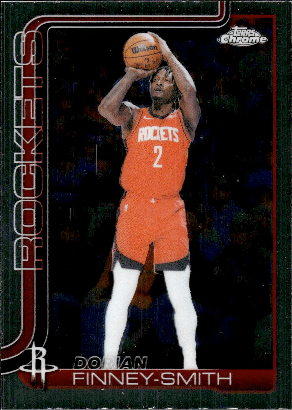 Dorian Finney-Smith #129 2025 Topps Chrome Update Basketball basketball card - Front