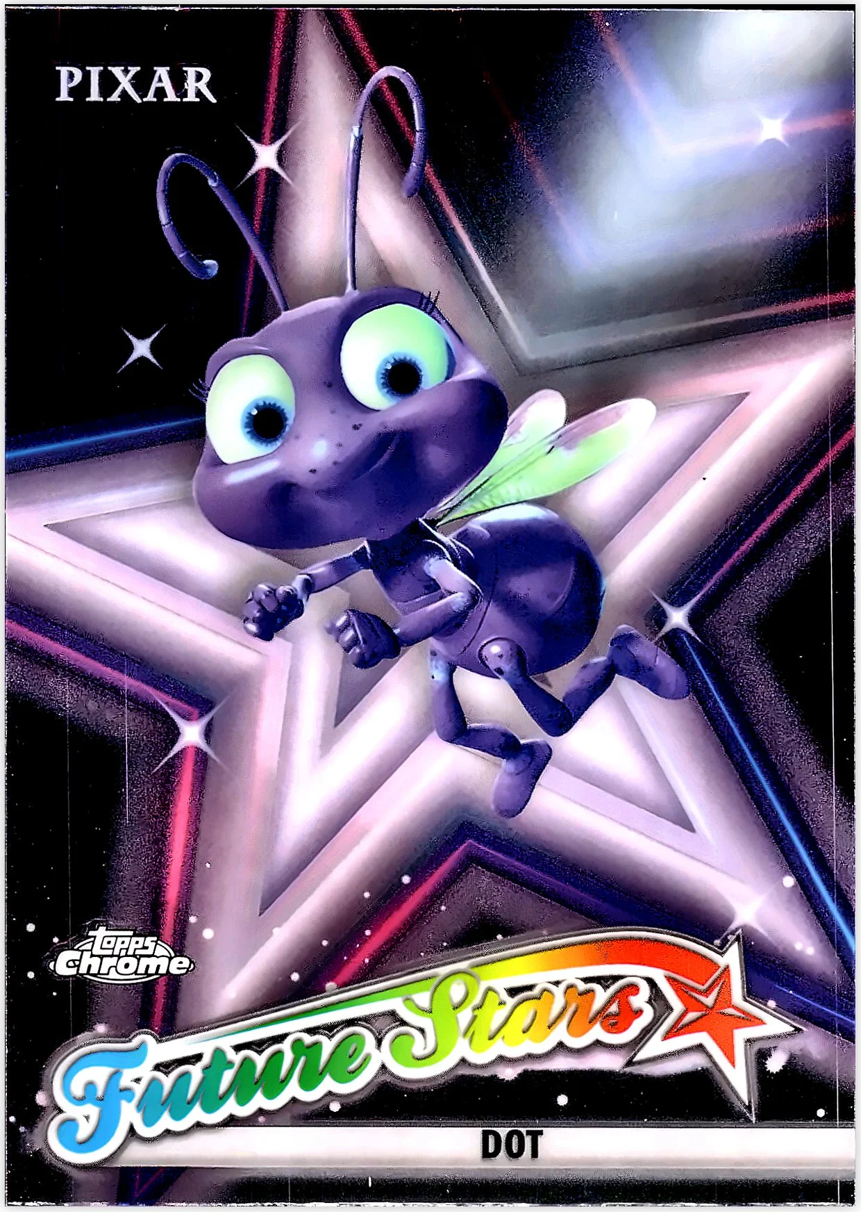 Dot 2025 Topps Chrome Disney #FS-7 Future Stars trading card - Front