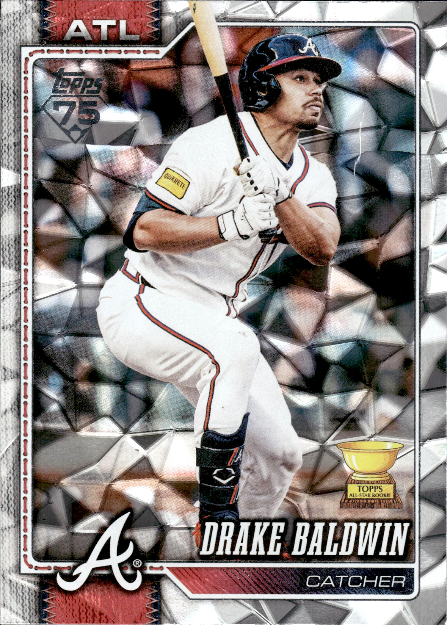 Drake Baldwin #692 Diamonte Foil Rookie Card 2026 Topps Series 2 Baseball baseball rookie card - Front