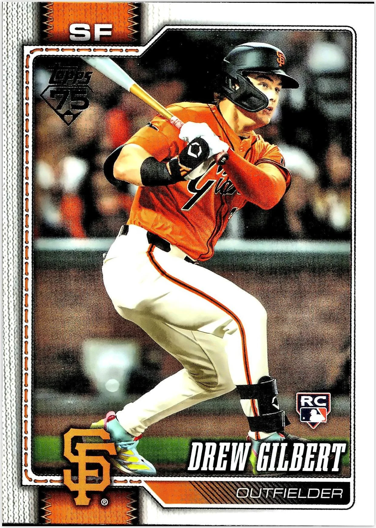 Drew Gilbert 2026 Topps #155 baseball rookie card - Front