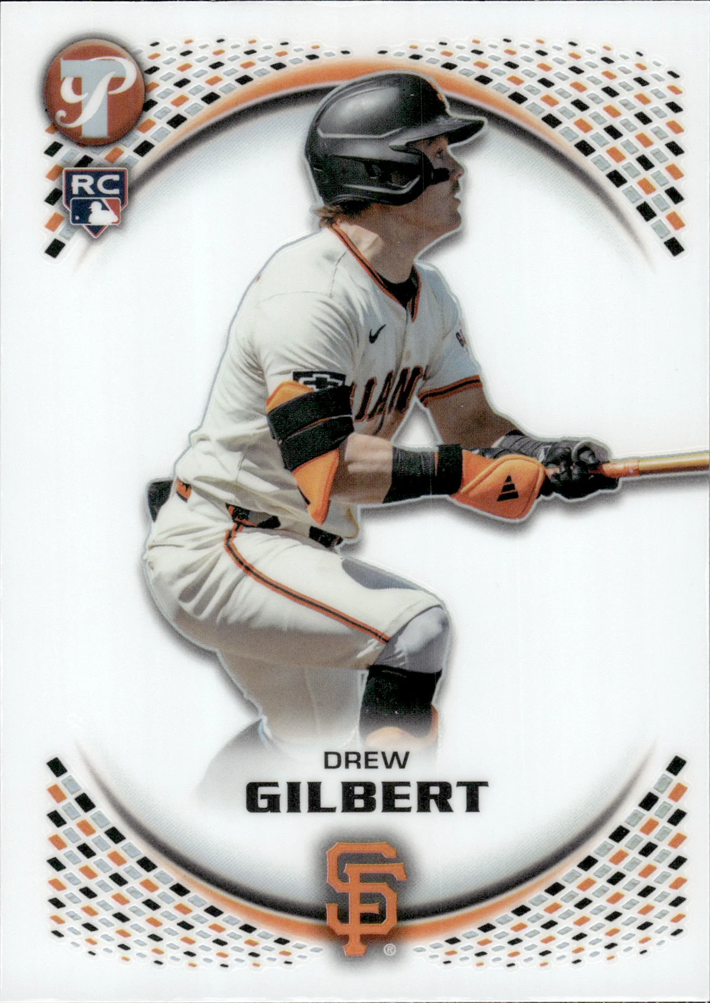 Drew Gilbert #92 Refractor Rookie Card 2026 Topps Pristine Baseball baseball rookie card - Front