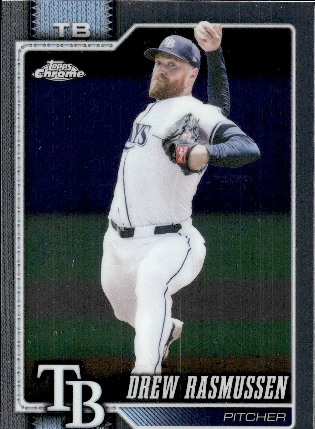 Drew Rasmussen #57 2026 Topps Chrome Baseball baseball card - Front
