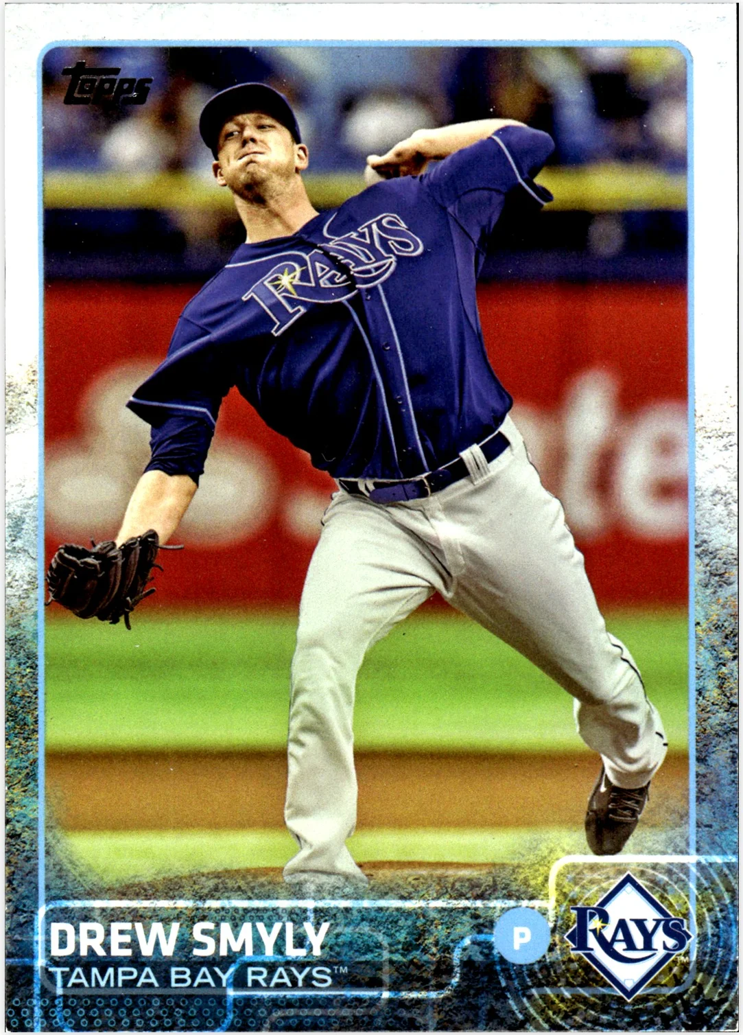 Drew Smyly 2015 Topps Opening Day #136 baseball card - Front