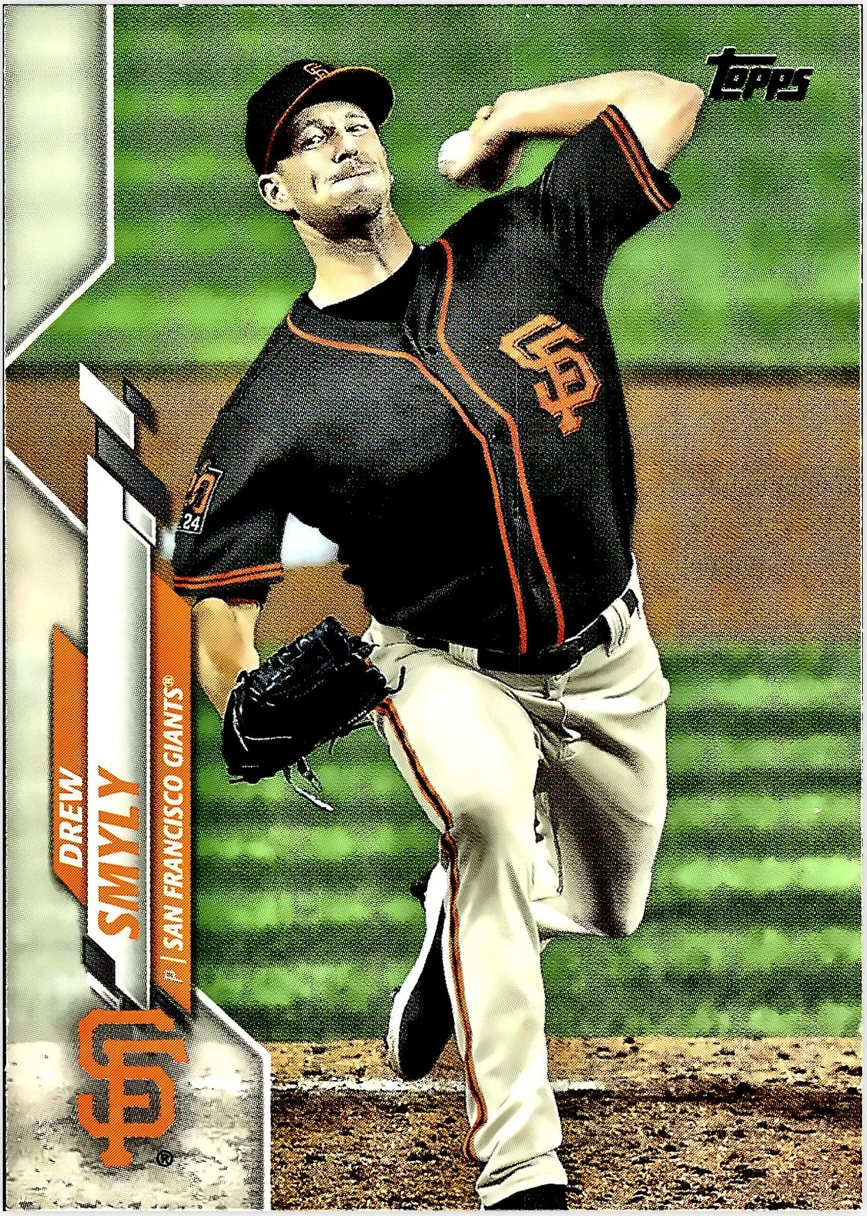 Drew Smyly 2020 Topps Update #U-211 baseball card - Front