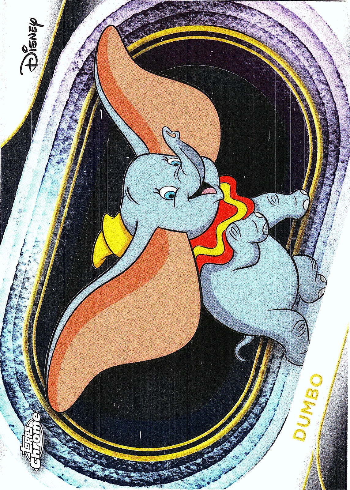 Dumbo #88 2025 Topps Chrome Disney front