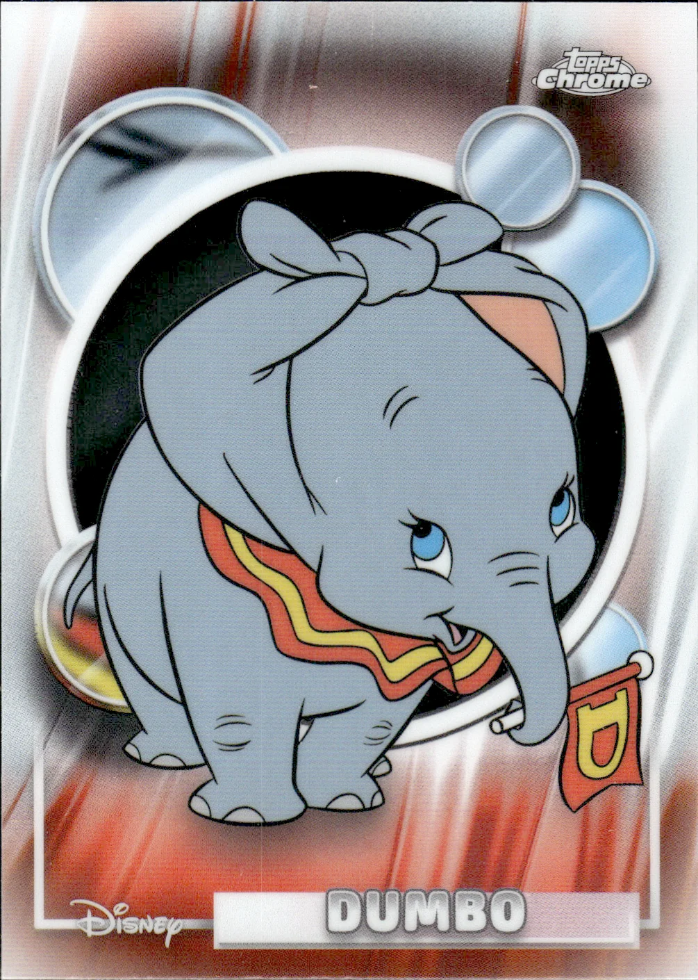 Dumbo #85 2026 Topps Chrome Disney trading card - Front