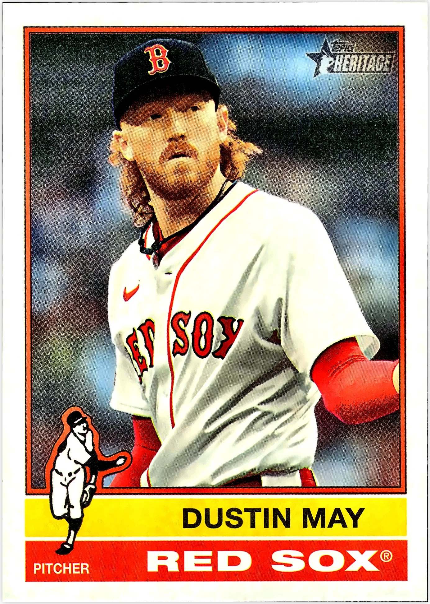 Dustin May 2025 Topps Heritage #687 baseball card - Front
