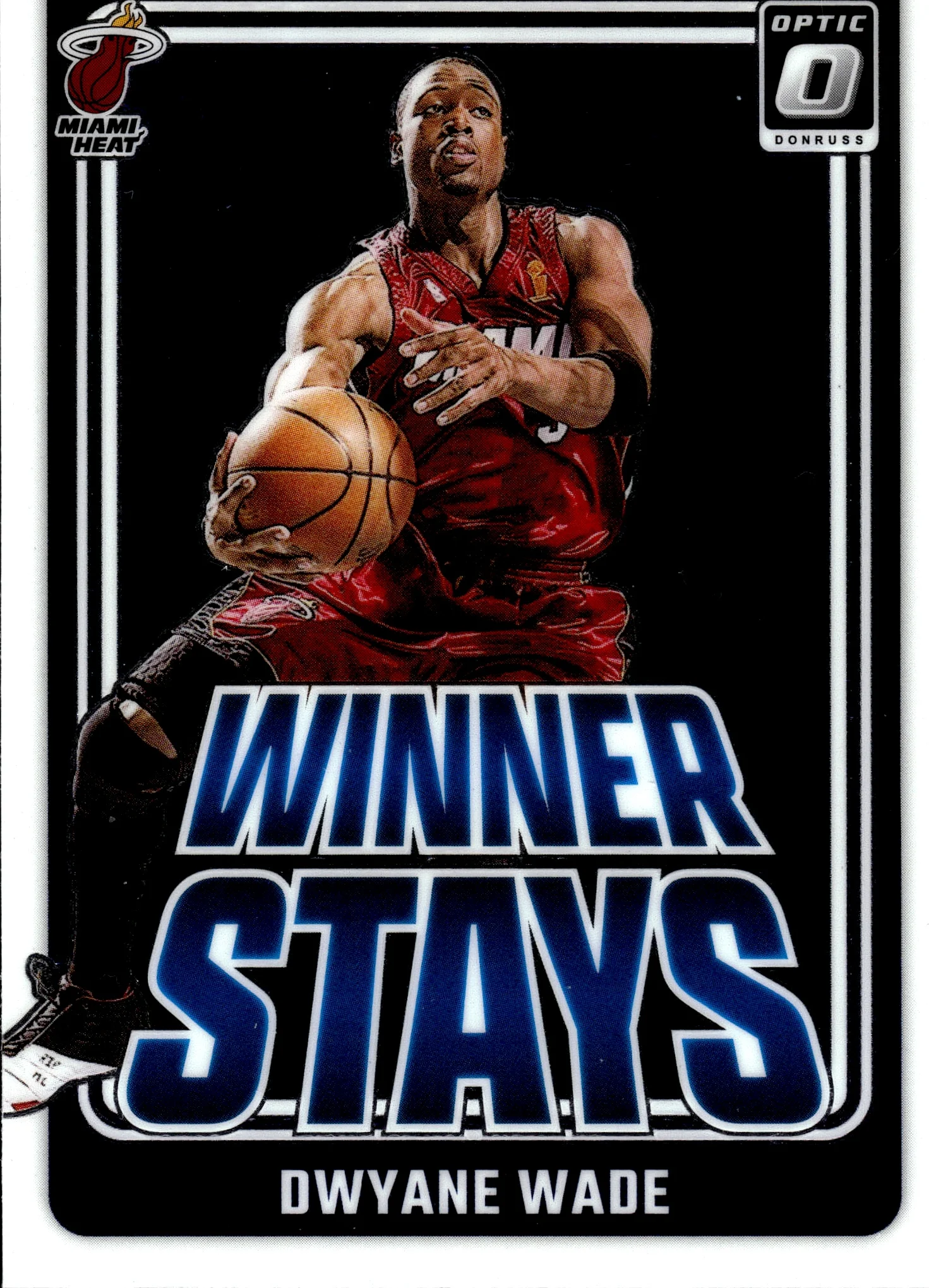 Dwyane Wade 2024-25 Donruss Optic #20 Winner Stays basketball card - Front
