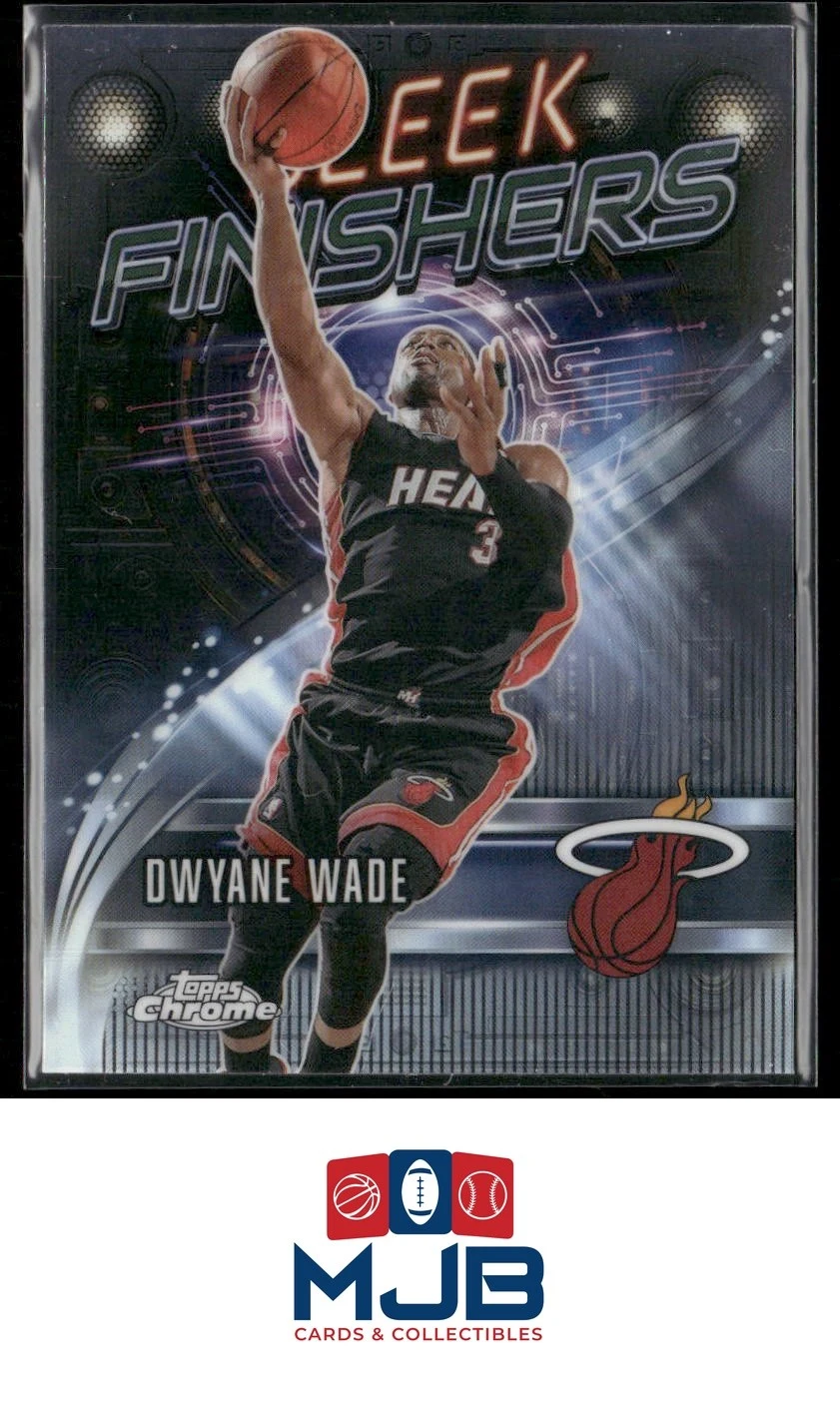 Dwyane Wade 2025-26 Topps Chrome card