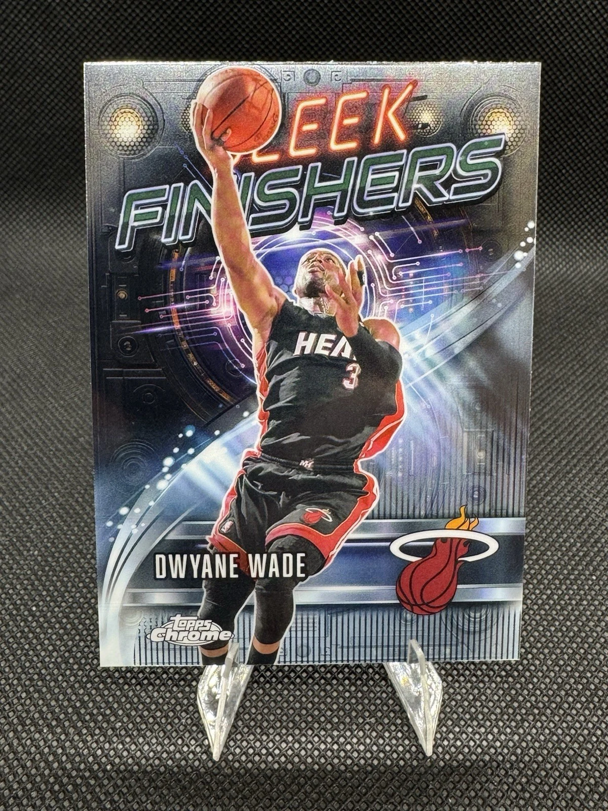 Dwyane Wade 2025 Topps Chrome Basketball card