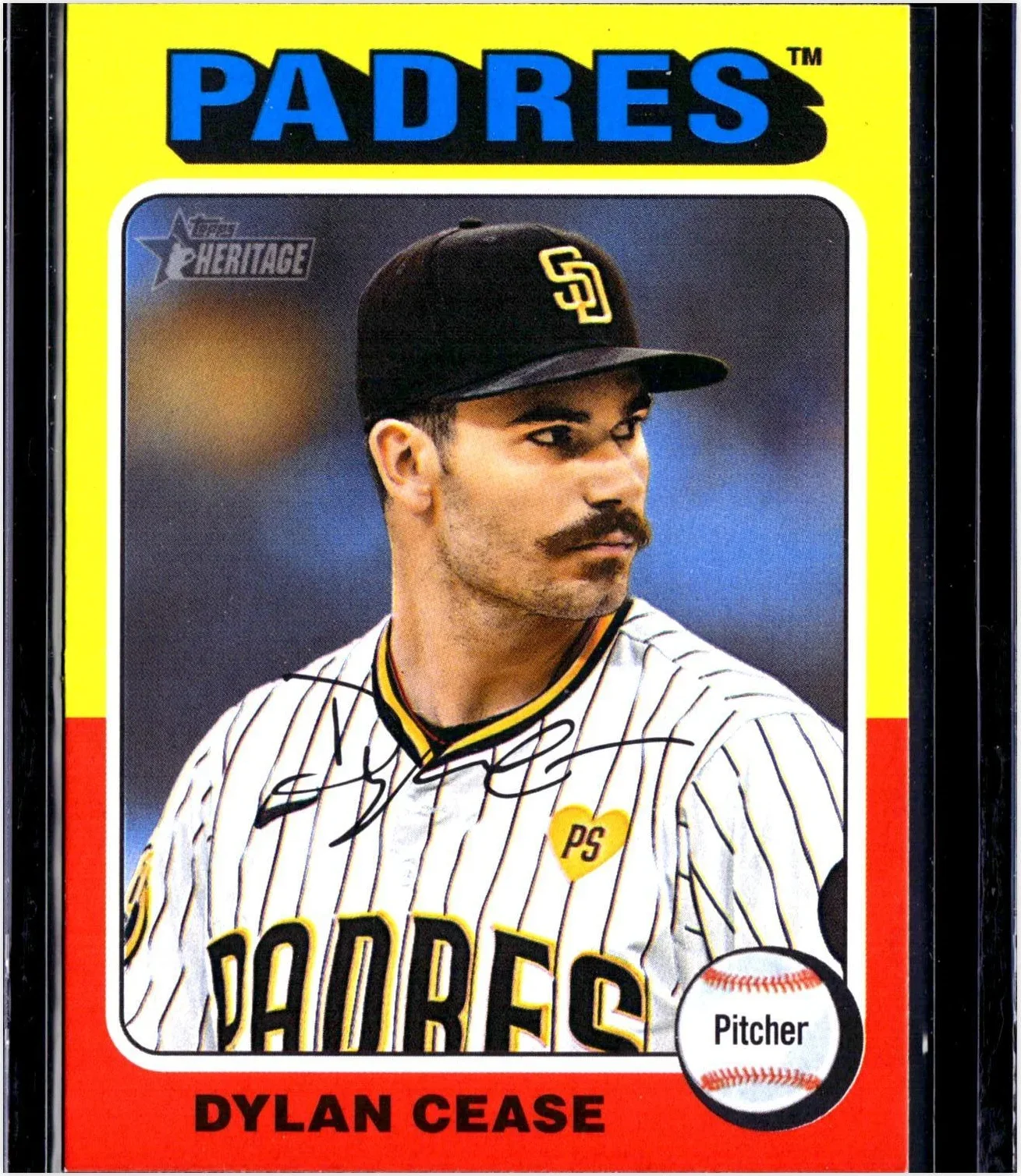 Dylan Cease 2024 Topps Heritage #547 baseball card - Front