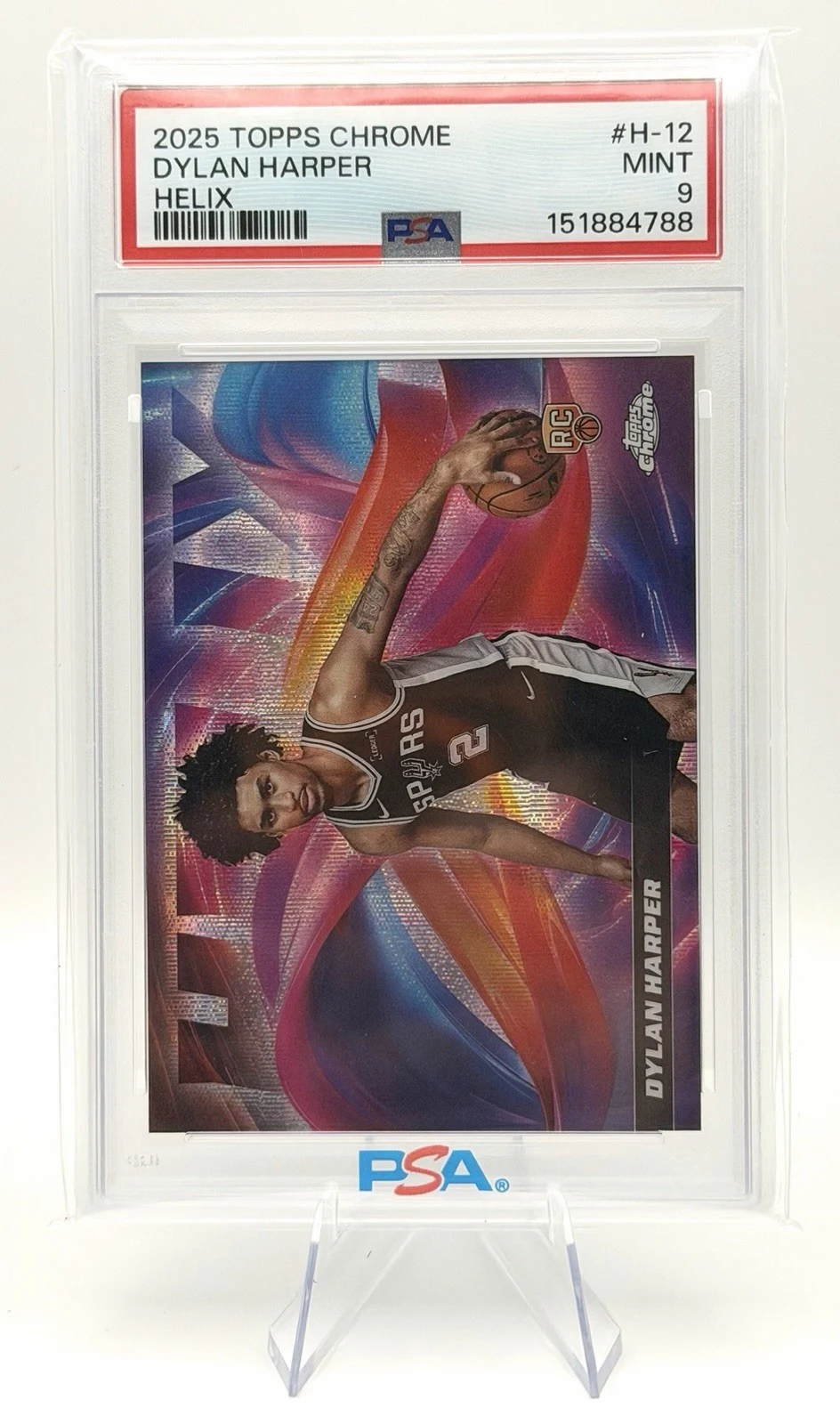 Dylan Harper 2025 Topps Chrome Basketball card