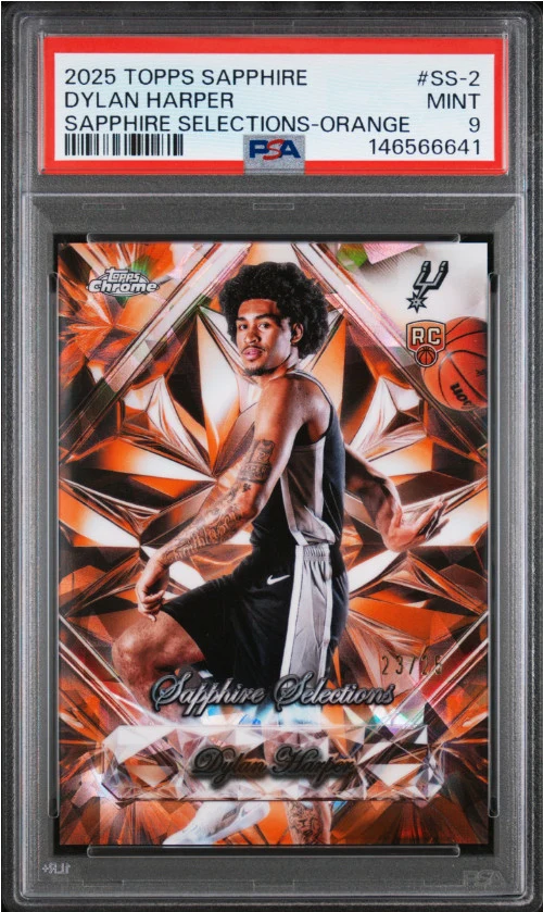 Dylan Harper 2025 Topps Chrome Basketball card